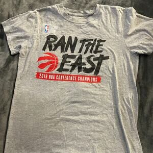 New NBA 2019 Ran The East Conference Championship Shirt Sz M